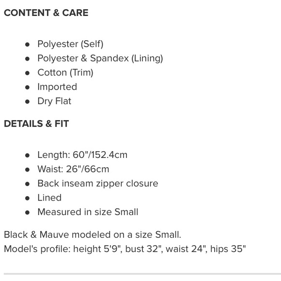 TOBI MARGOT BLACK MAXI DRESS - Picture 5 of 5